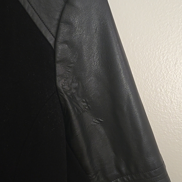 Marc New York Ladies' Long Wool Jacket-Black - Picture 6 of 11